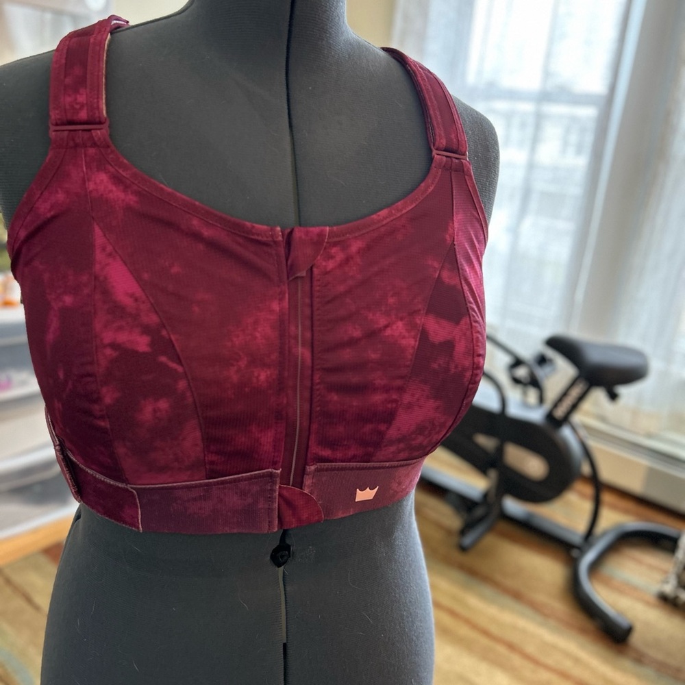 SHEFIT Berry Red Burgundy Ultimate Sports Bra® High Impact